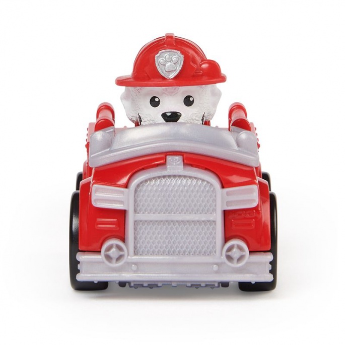 Paw Patrol mini bil med figur Marshall