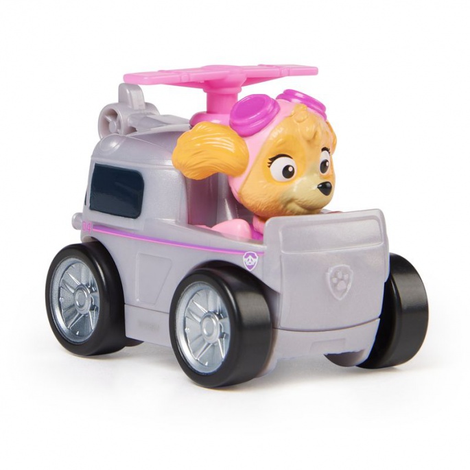 Tačke na patrulji mini avtomobil s figurico Skye