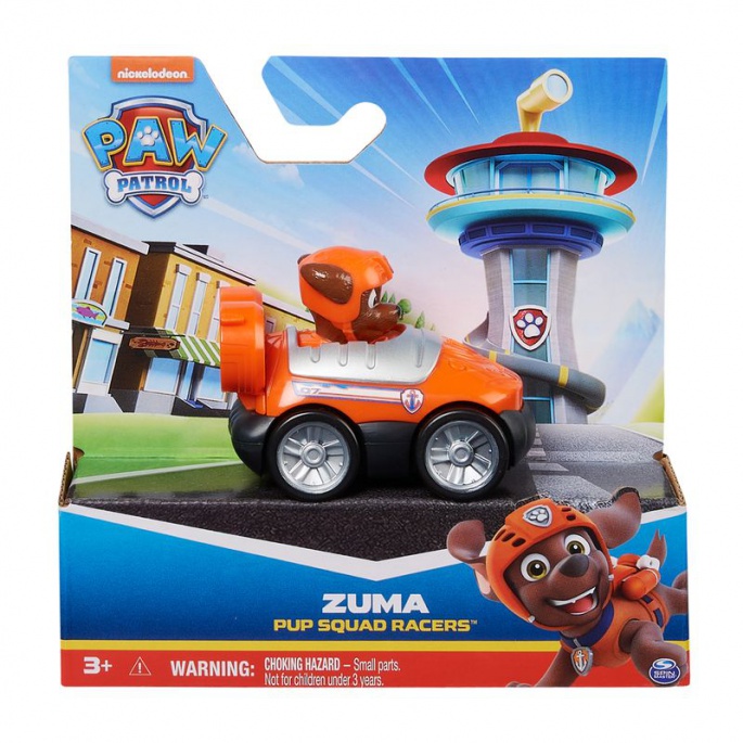 Paw Patrol mini bil med Zuma-figur