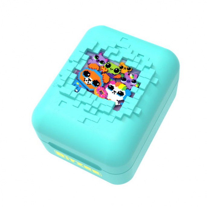 Bitzee interaktivní digitální zvířátka tyrkysové