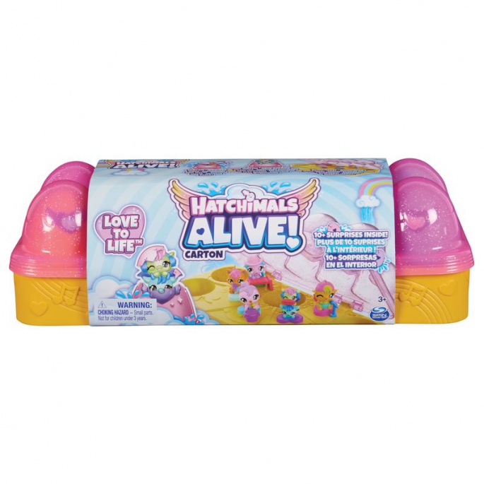 Hatchimals líhnoucí se zvířátka ve vodě karton 2024