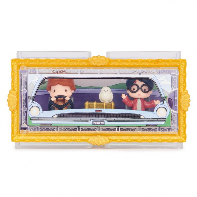 Harry Potter dubbelset mini figurer Harry och Ron med tillbehör