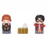 Harry Potter dubbelset mini figurer Harry och Ron med tillbehör