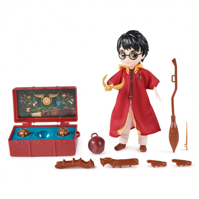 Harry Potter Quidditch utrustning med figur 20 cm