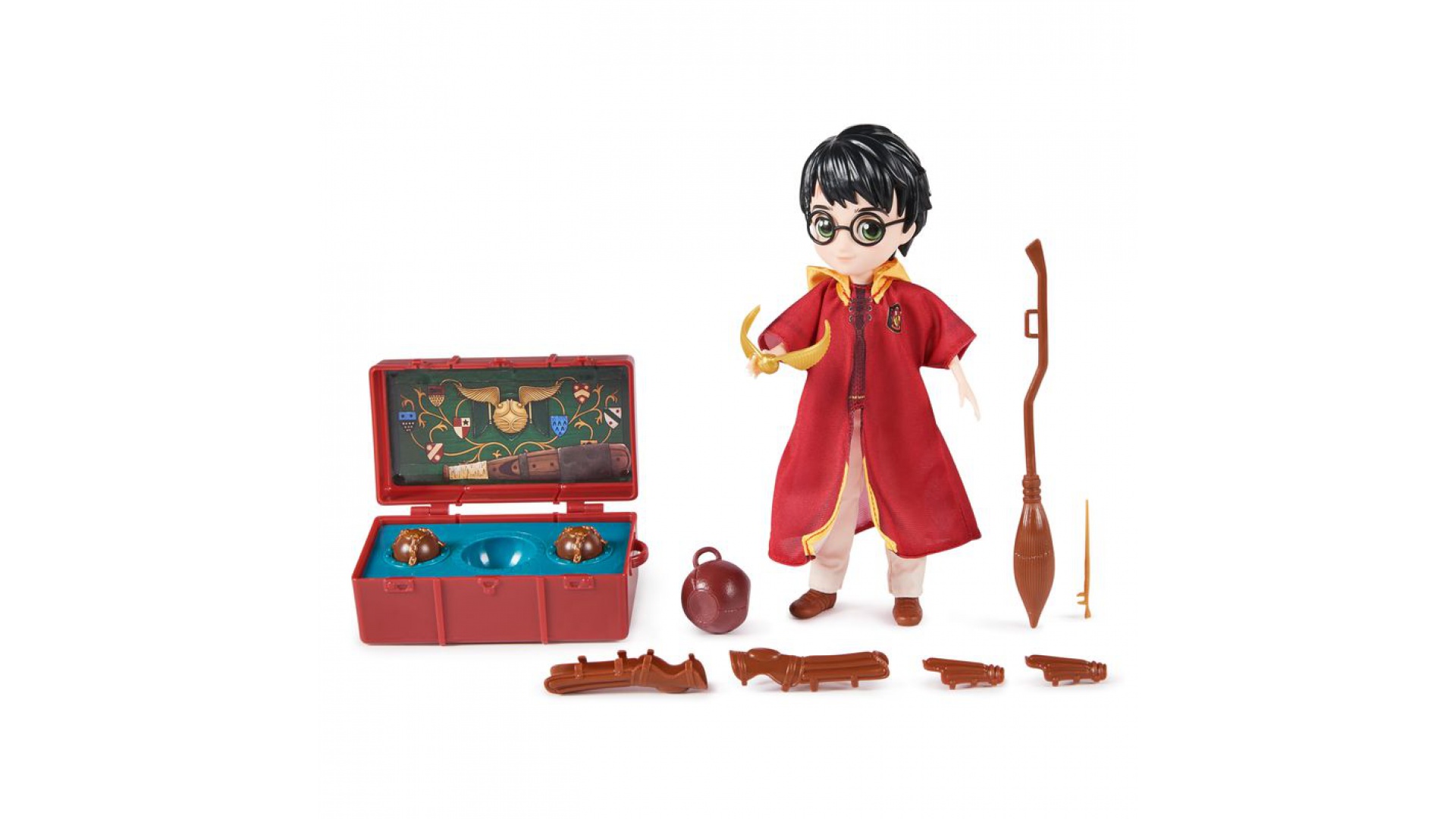 Levně Harry Potter Famfrpál výbava s figurkou 20 cm