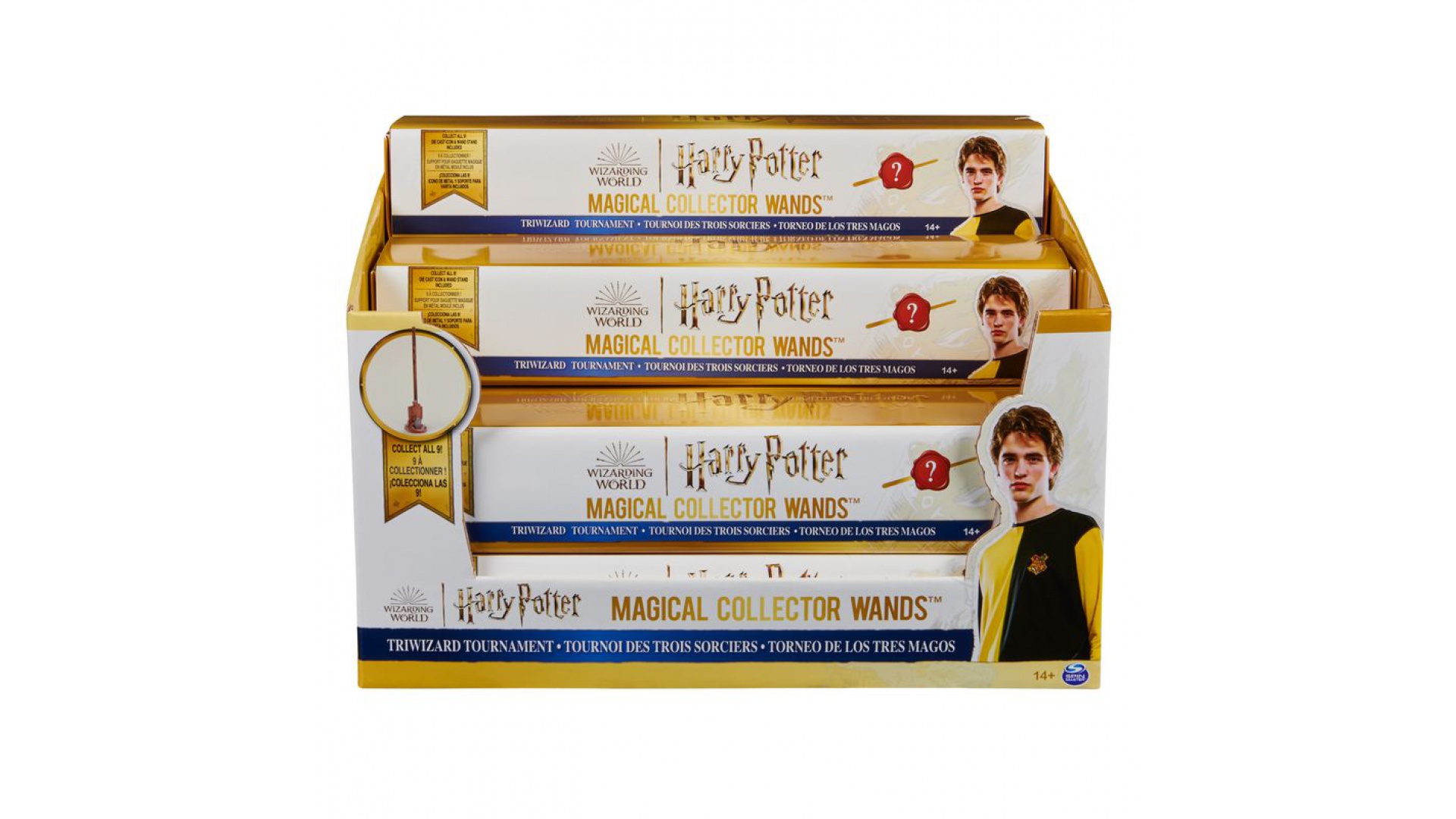 Harry Potter Zberateľská palička s podstavcom 2C Alastor Moody