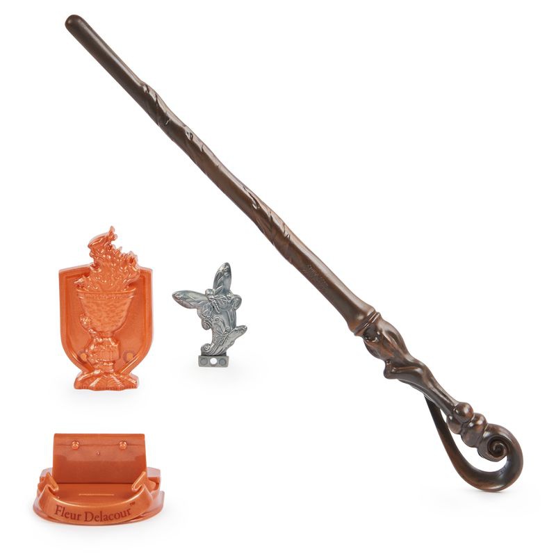 Harry Potter sběratelská hůlka s podstavcem 2C Fleur Delacourová