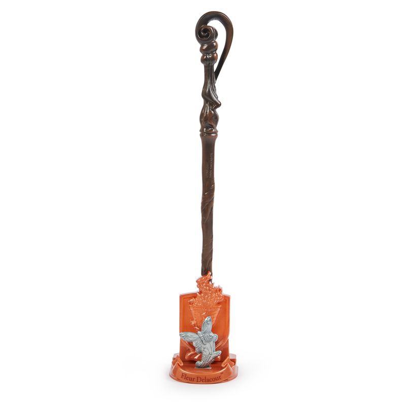 Harry Potter sběratelská hůlka s podstavcem 2C Fleur Delacourová