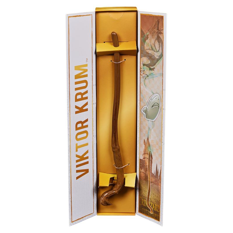 Harry Potter sběratelská hůlka s podstavcem 2C Viktor Krum