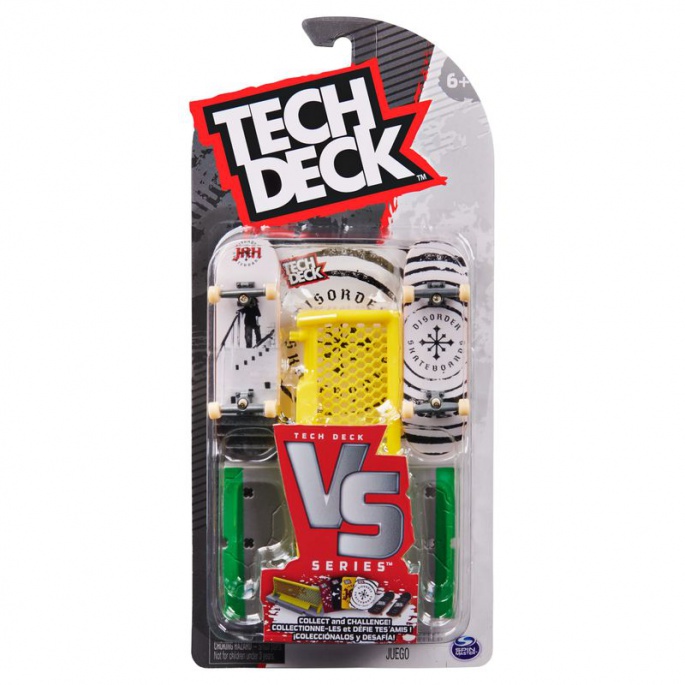 Tech Deck fingerboard dvojbalení s překážkou Disorder