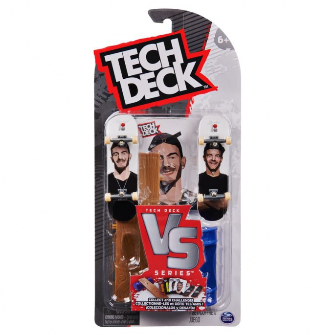 Tech Deck fingerboard dvojbalení s překážkou Plan B