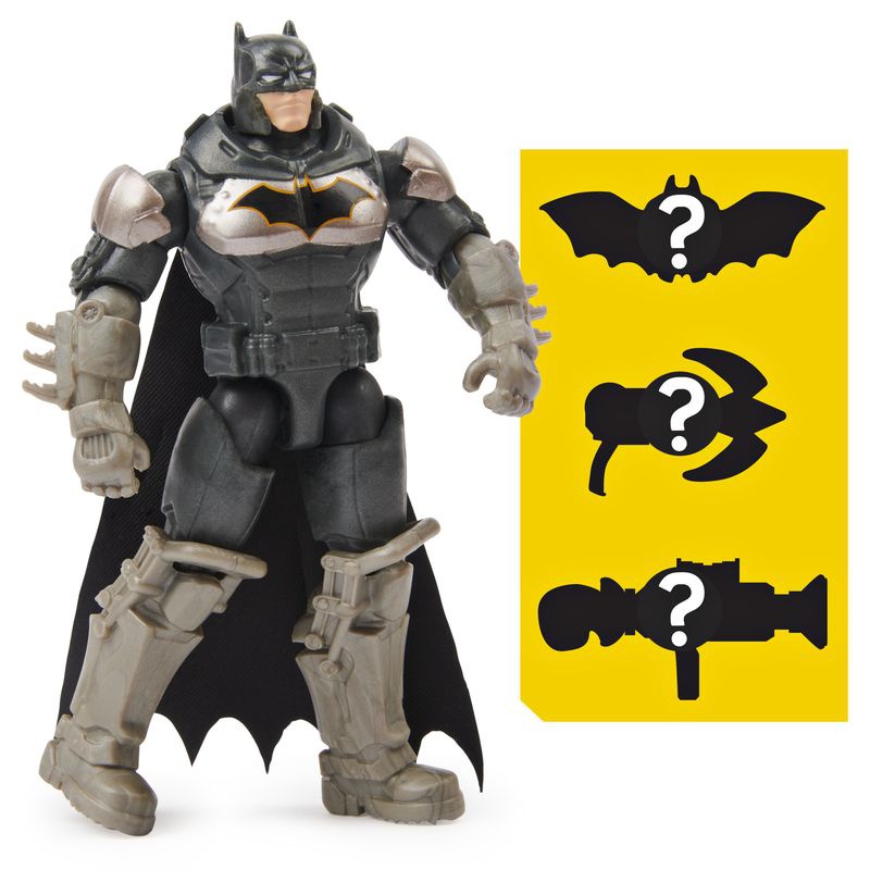 Batman černá obrněná figurka s doplňky 10 cm