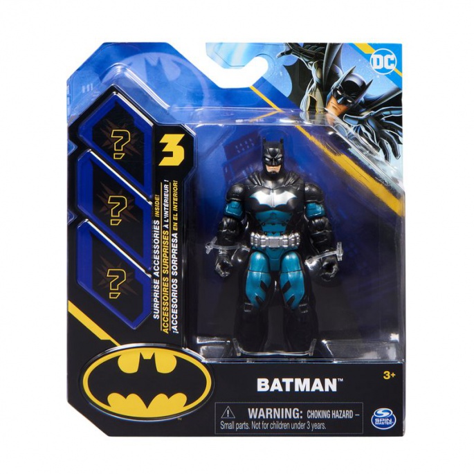 Batman modro-černá figurka s doplňky 10 cm