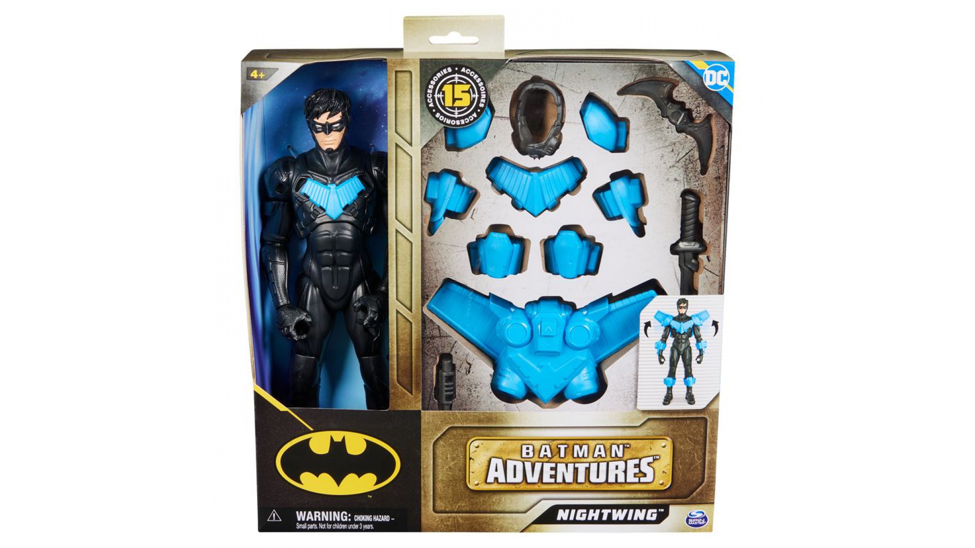 Levně Nightwing adventure set 30 cm