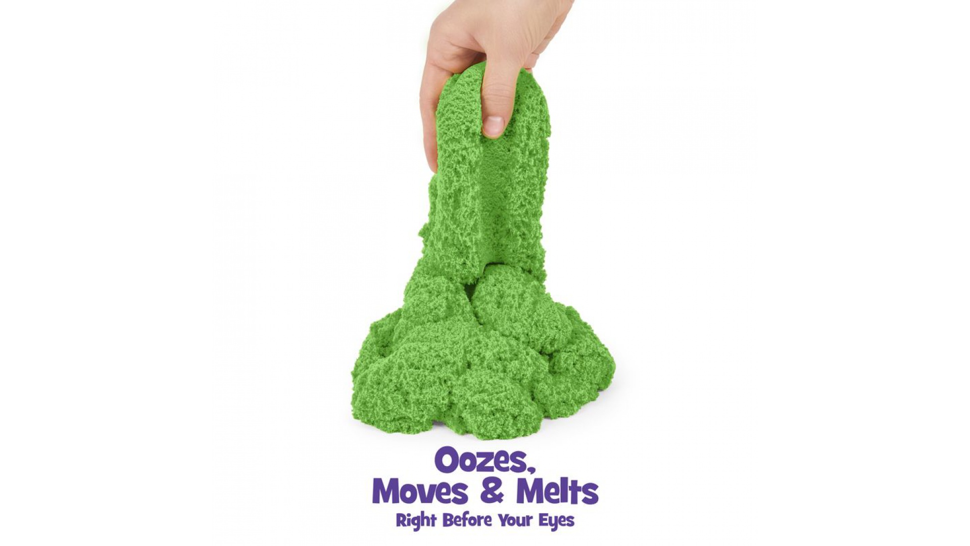 Kinetic Sand balenie zeleného piesku 0,9 kg