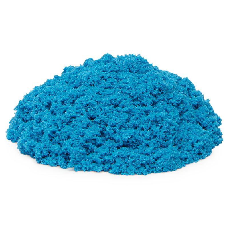 Kinetic Sand blauer flüssiger Sand in der Schachtel