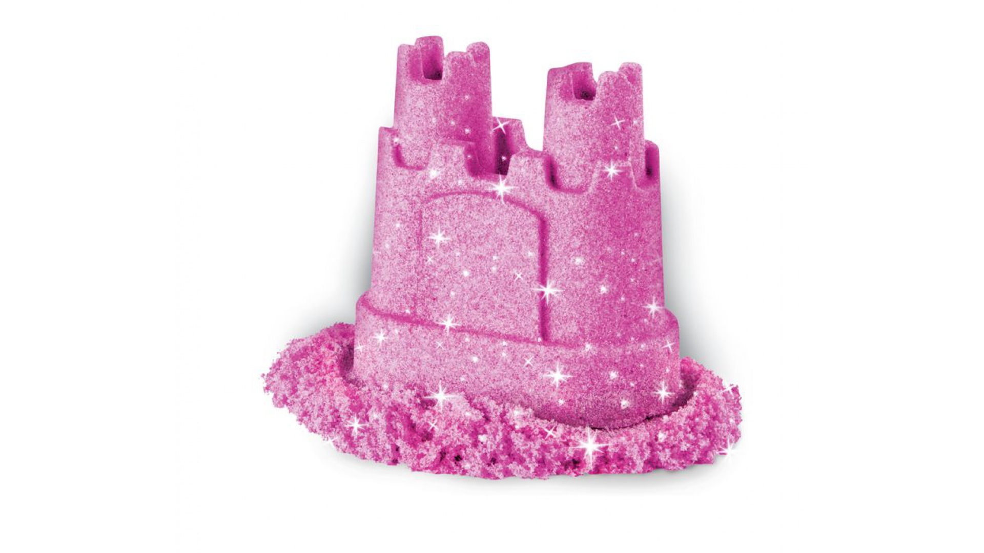 Kinetic Sand tri kelímky trblietavého piesku