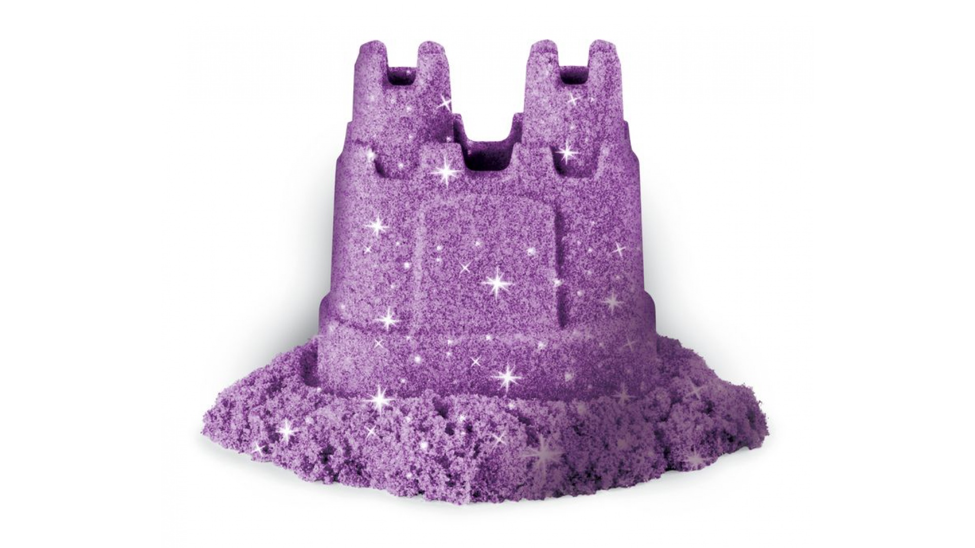 Kinetic Sand tri kelímky trblietavého piesku
