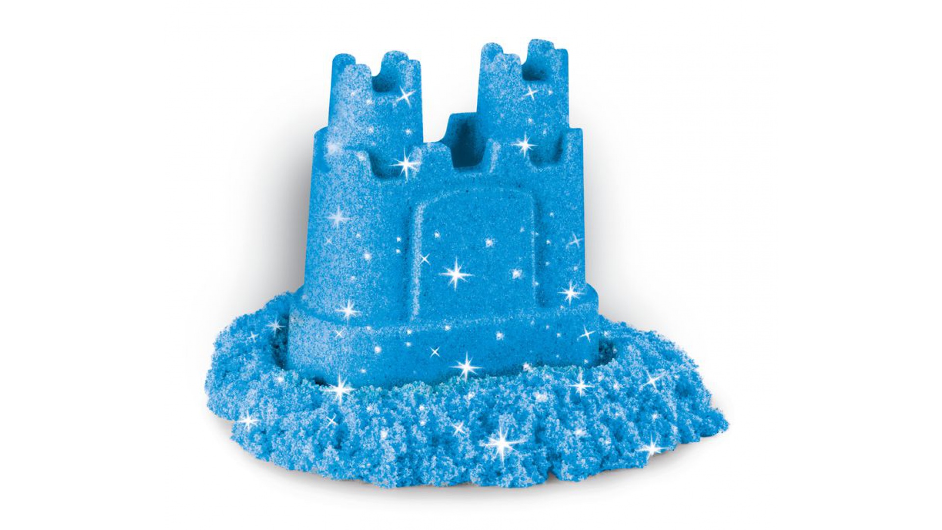 Kinetic Sand tri kelímky trblietavého piesku