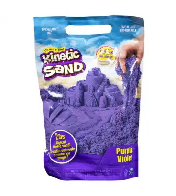 Kinetic Sand pack of purple liquid sand 0.9 kg