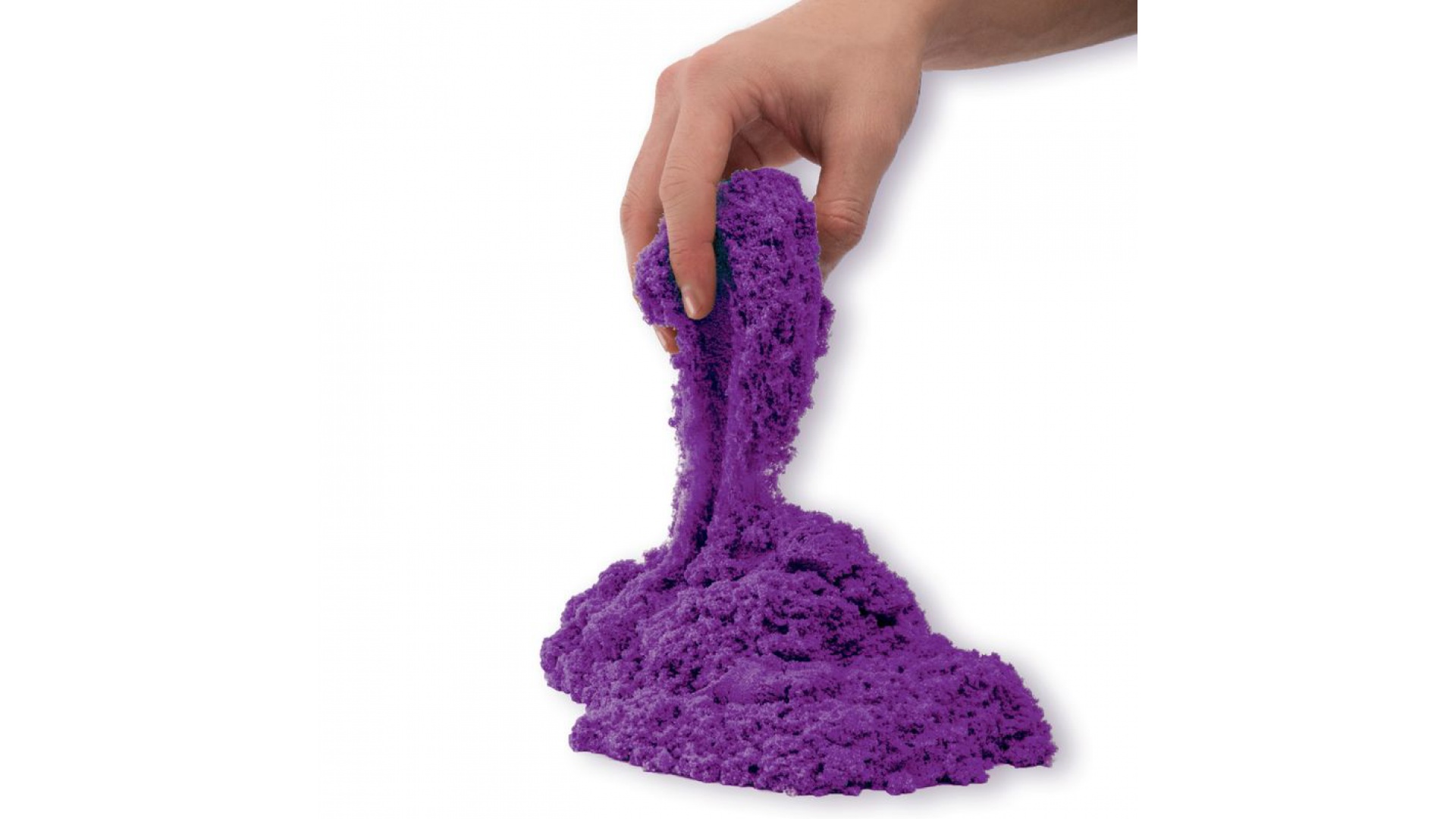 Kinetic Sand balenie fialového tekutého piesku 0,9 kg