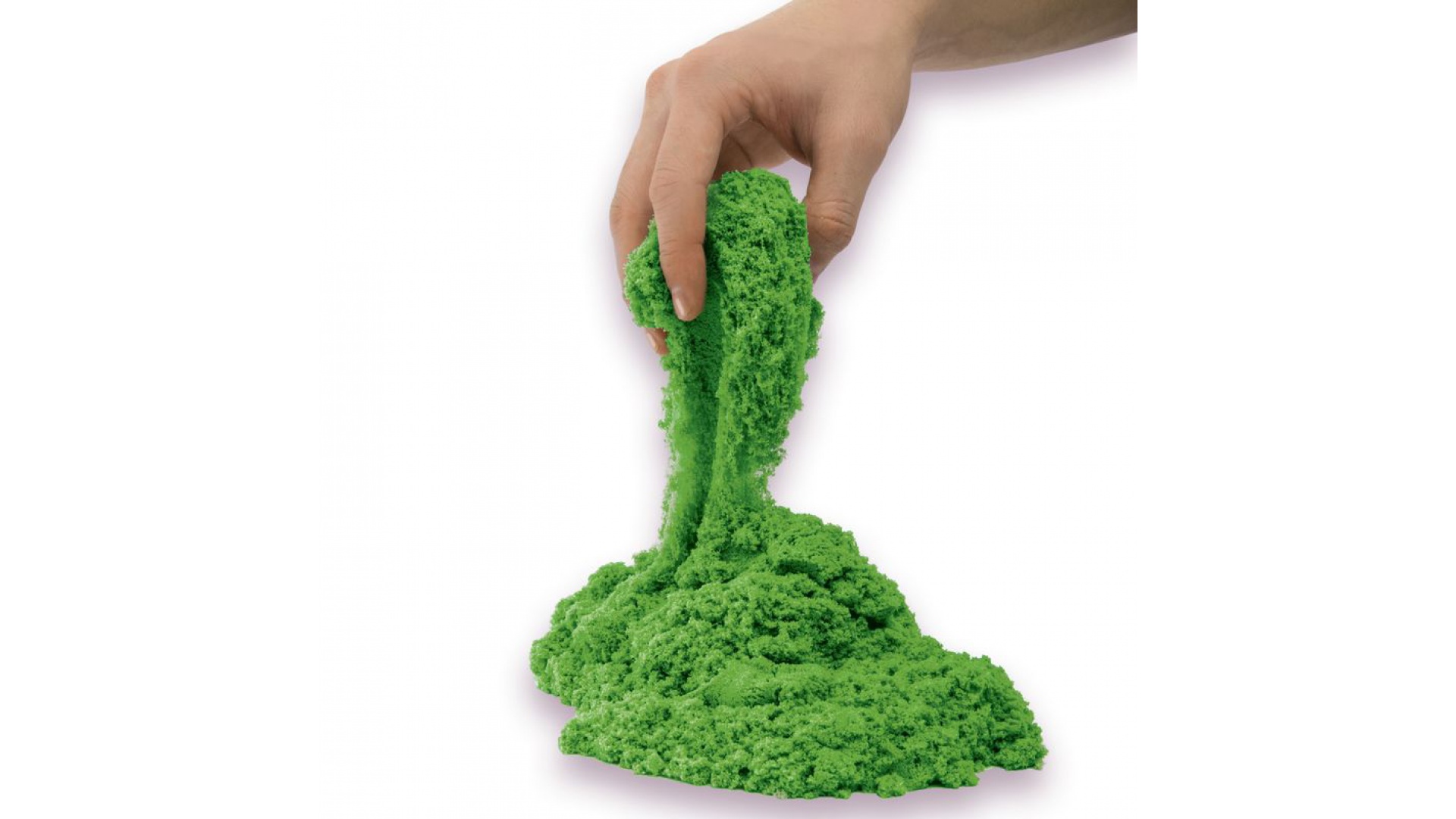Kinetic Sand balenie zeleného tekutého piesku 0,9 kg