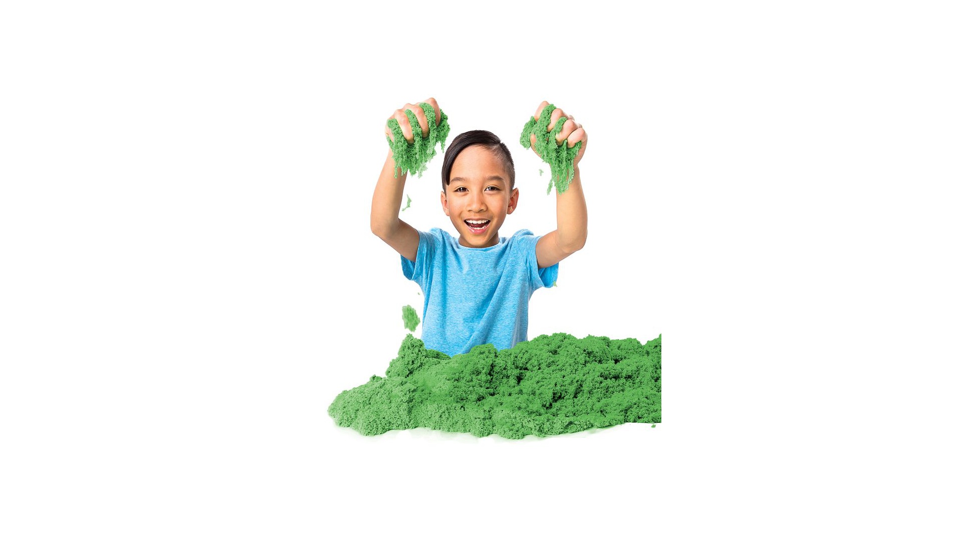 Kinetic Sand balenie zeleného tekutého piesku 0,9 kg