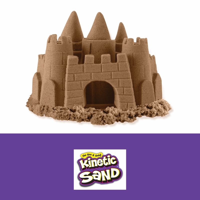 Kinetic Sand hnědý tekutý písek 5 kg