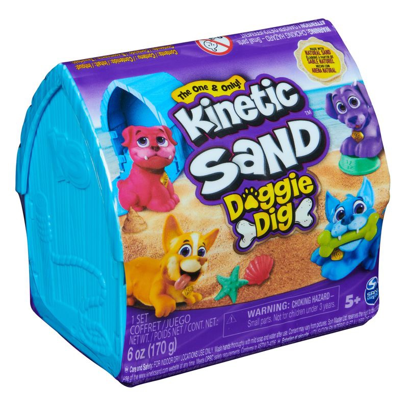 Kinetic Sand σκυλάκι σε μικρό κενό