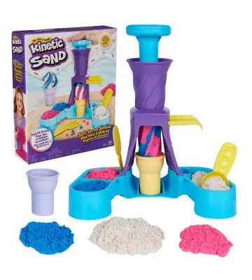 Kinetic Sand ice cream parlor