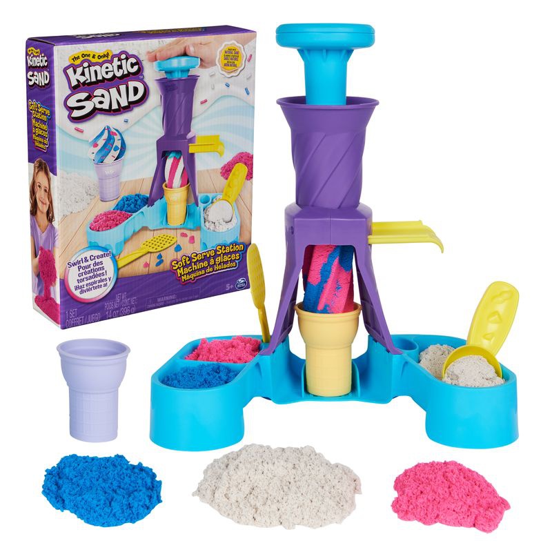 Kinetic Sand glassbar