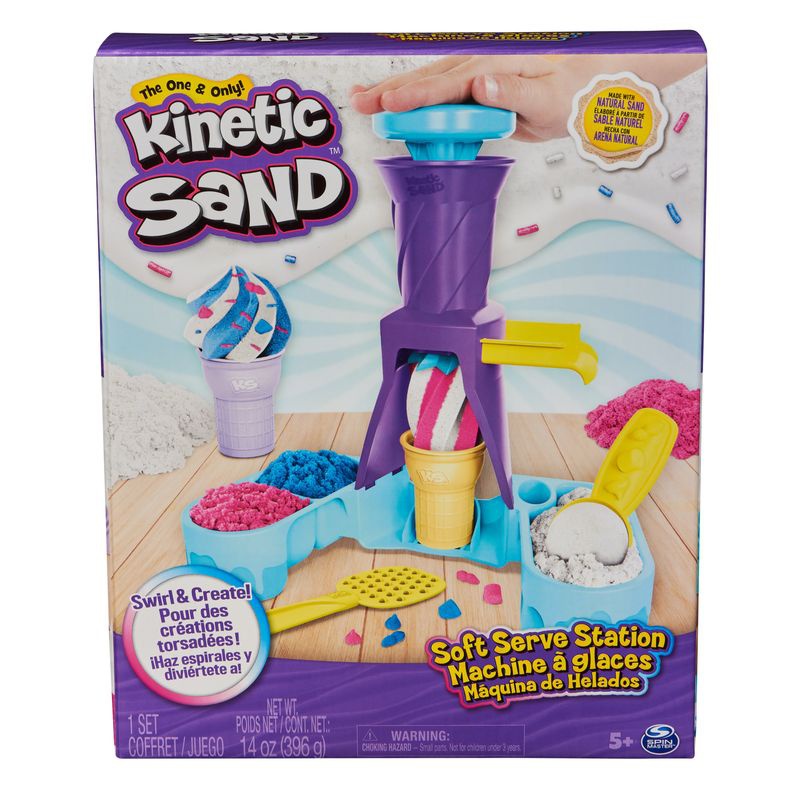 Kinetic Sand glassbar