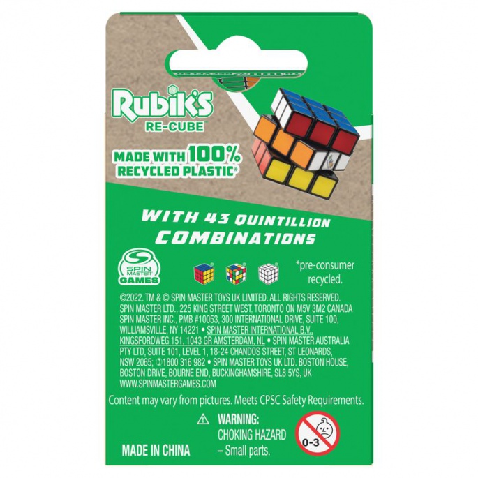 Rubiks kub 3x3 re-cube