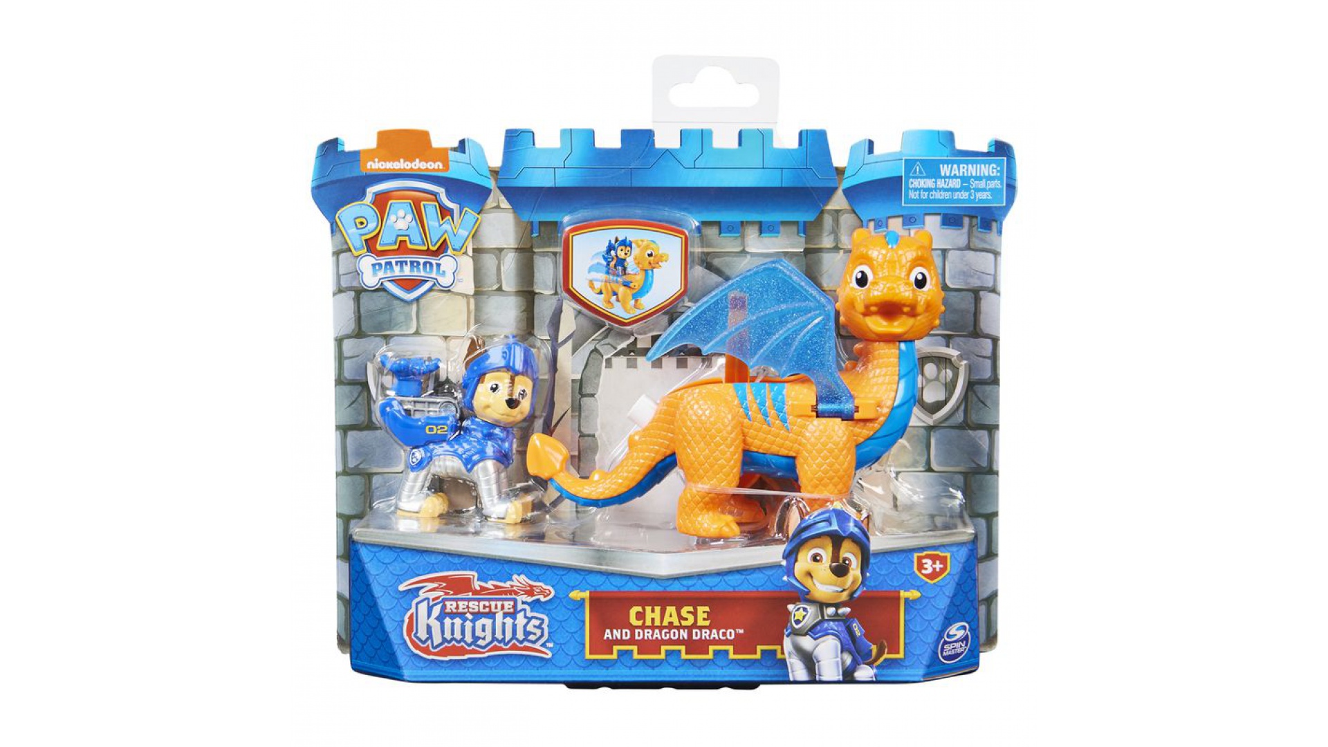 Patrula căţeluşilor căpitani figurina Chase cu Dragon
