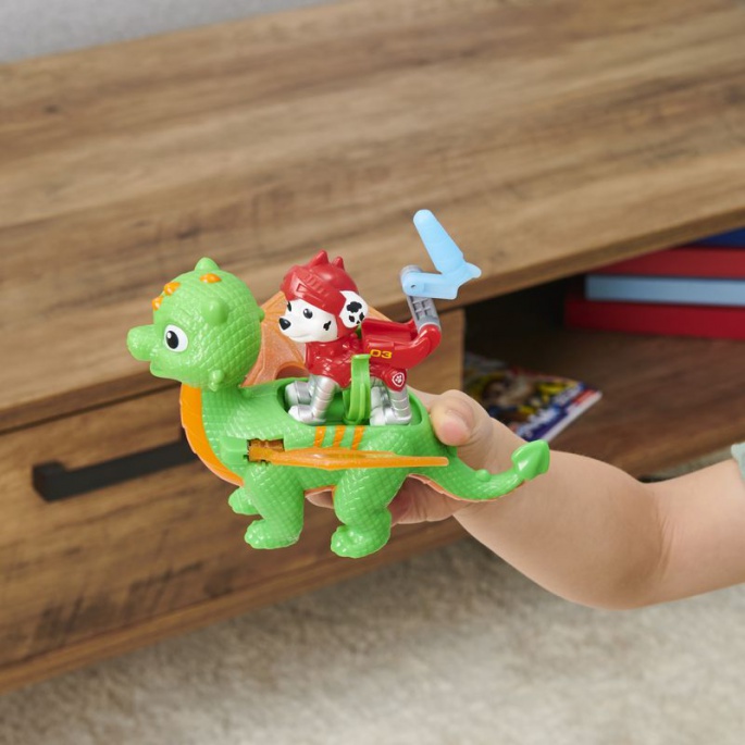 Tlapková patrola rytíři figurka Marshall s drakem