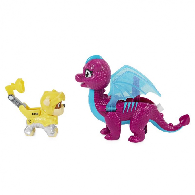 Tlapková patrola rytíři figurka Rubble s drakem