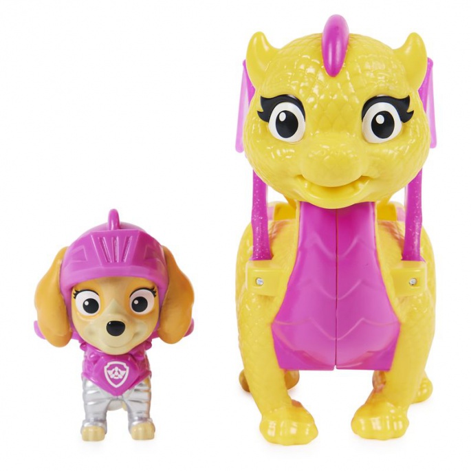 Tlapková patrola rytíři figurka Skye s drakem