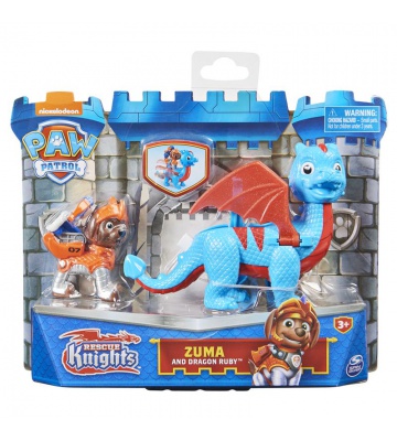 Paw Patrol φιγούρα ιππότης Ζούμα με Δράκος
