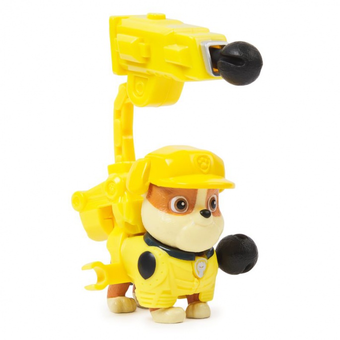 Tlapková patrola ve velkofilmu figurka Rubble s akční výbavou