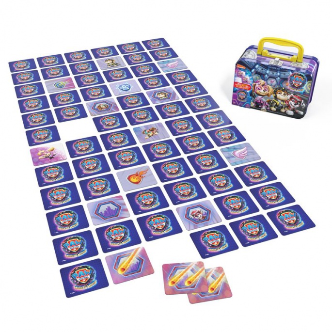 Spin Master Games Tlapková patrola ve velkofilmu pexeso v plechovém kufříku