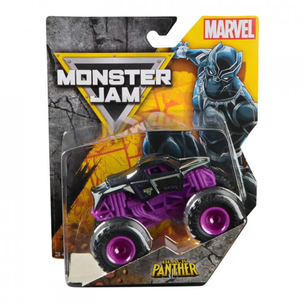 Iskusite herojske vratolomije s monster truckom Black Panther.