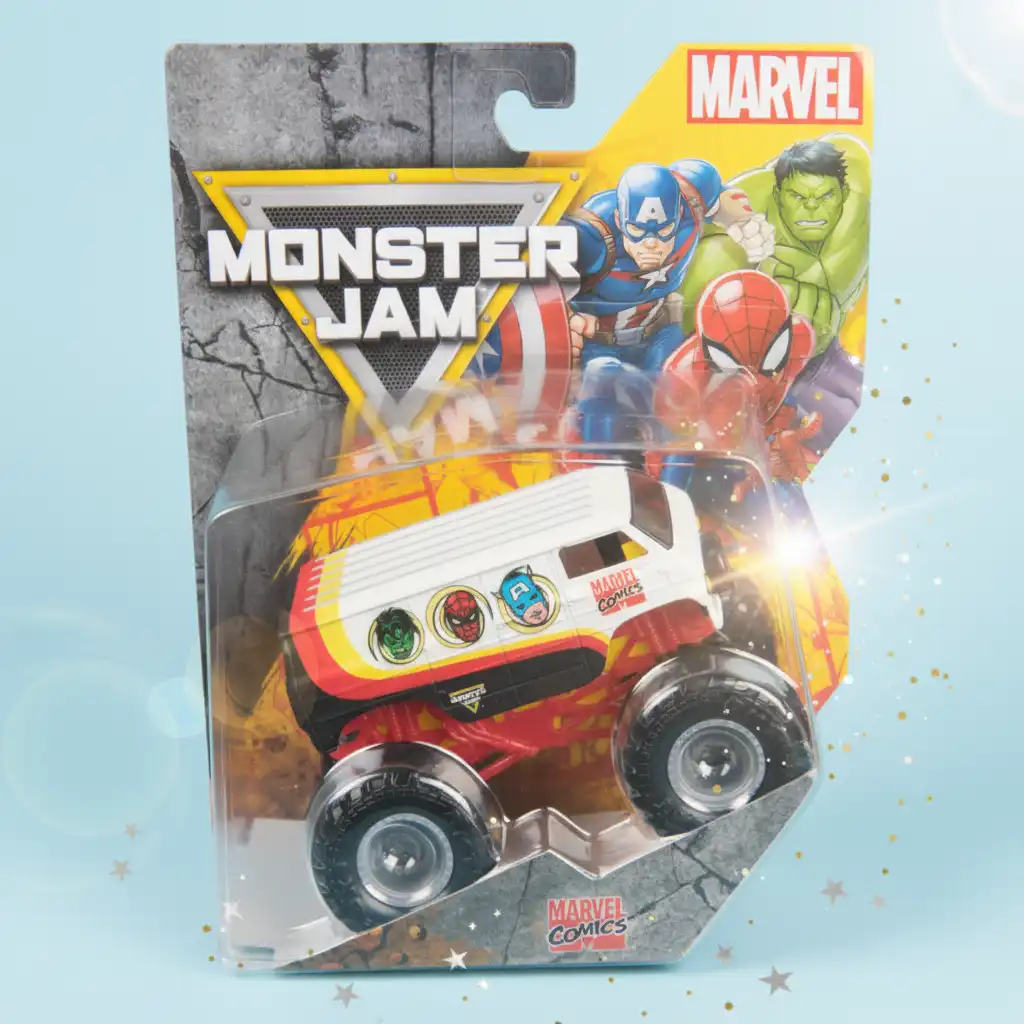Ovladnite arenom s nepobjedivim Marvel herojima na četiri kotača.
