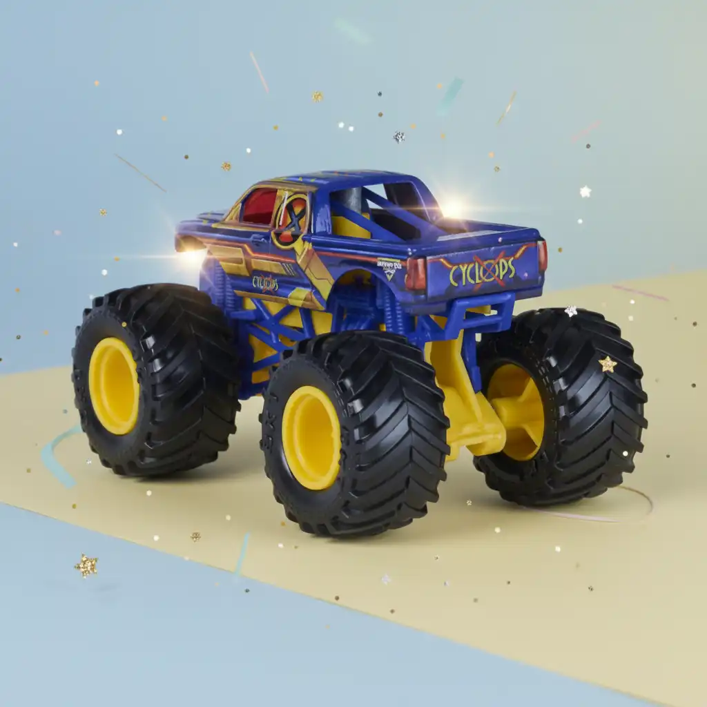 Stvorite svoju vlastitu Monster Jam emisiju punu trikova.