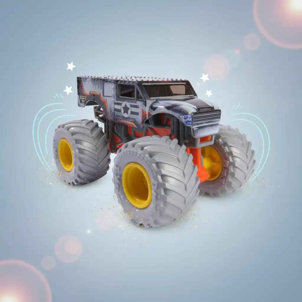 Razvijajte maštu s akcijskim herojima Monster Jam.