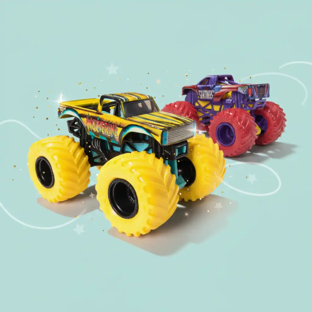 Stvorite vlastitu kaskadersku predstavu s Monster Jam kamionima.