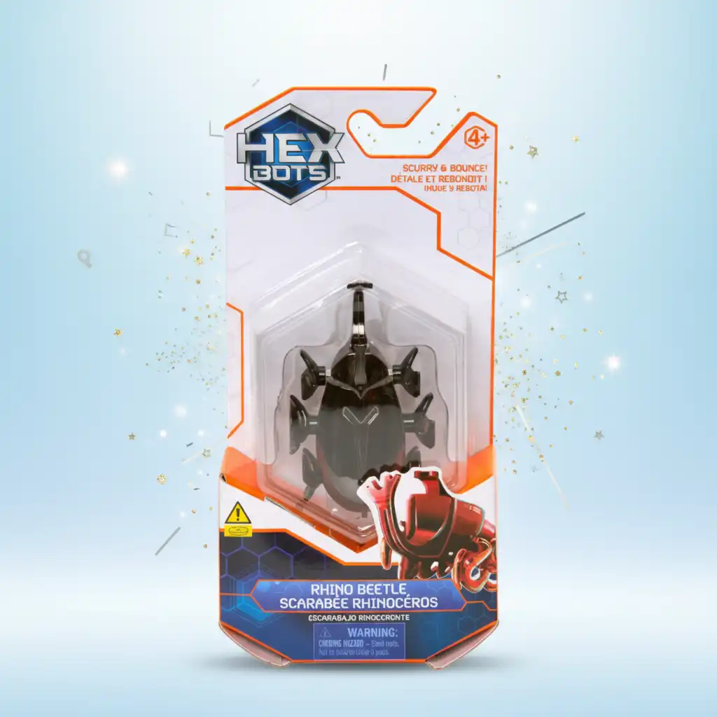 Doživite beskrajnu zabavu s puzajućim robotom Rhino Beetle.