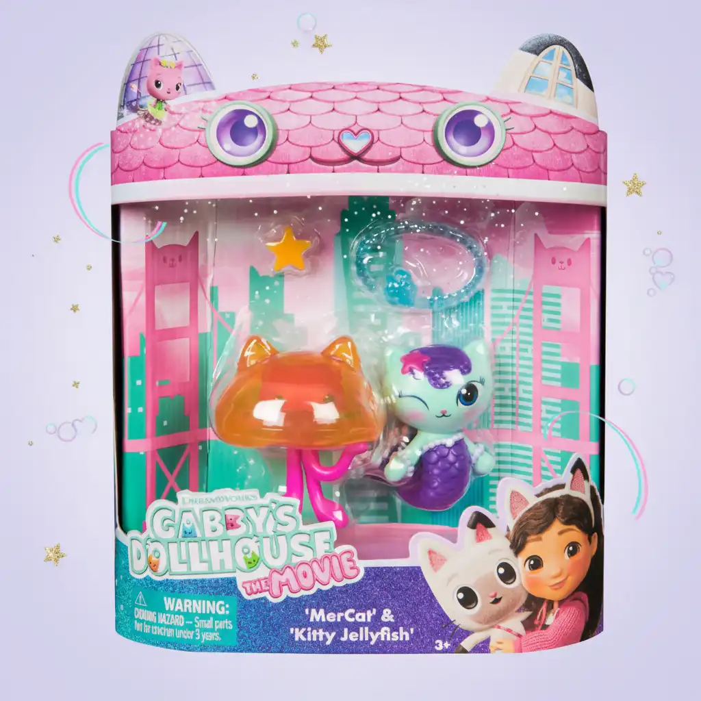 Precizno izrađene figurice Mačkorena i Meduze s originalnim dodacima.