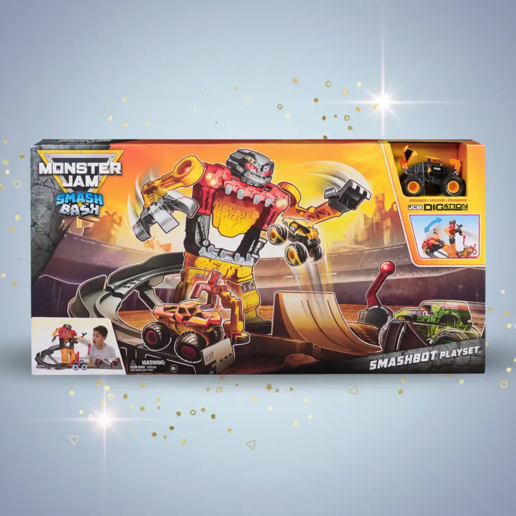 Doživite pravu Monster Jam akciju punu razbijanja i sudaranja!