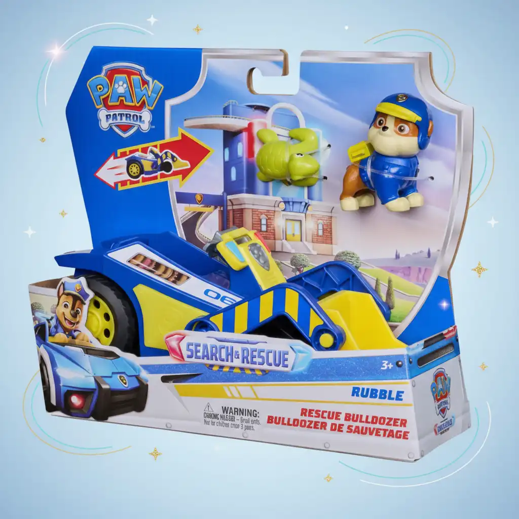 Doživite uzbudljive spasilačke misije s Rubble i kornjačom.
