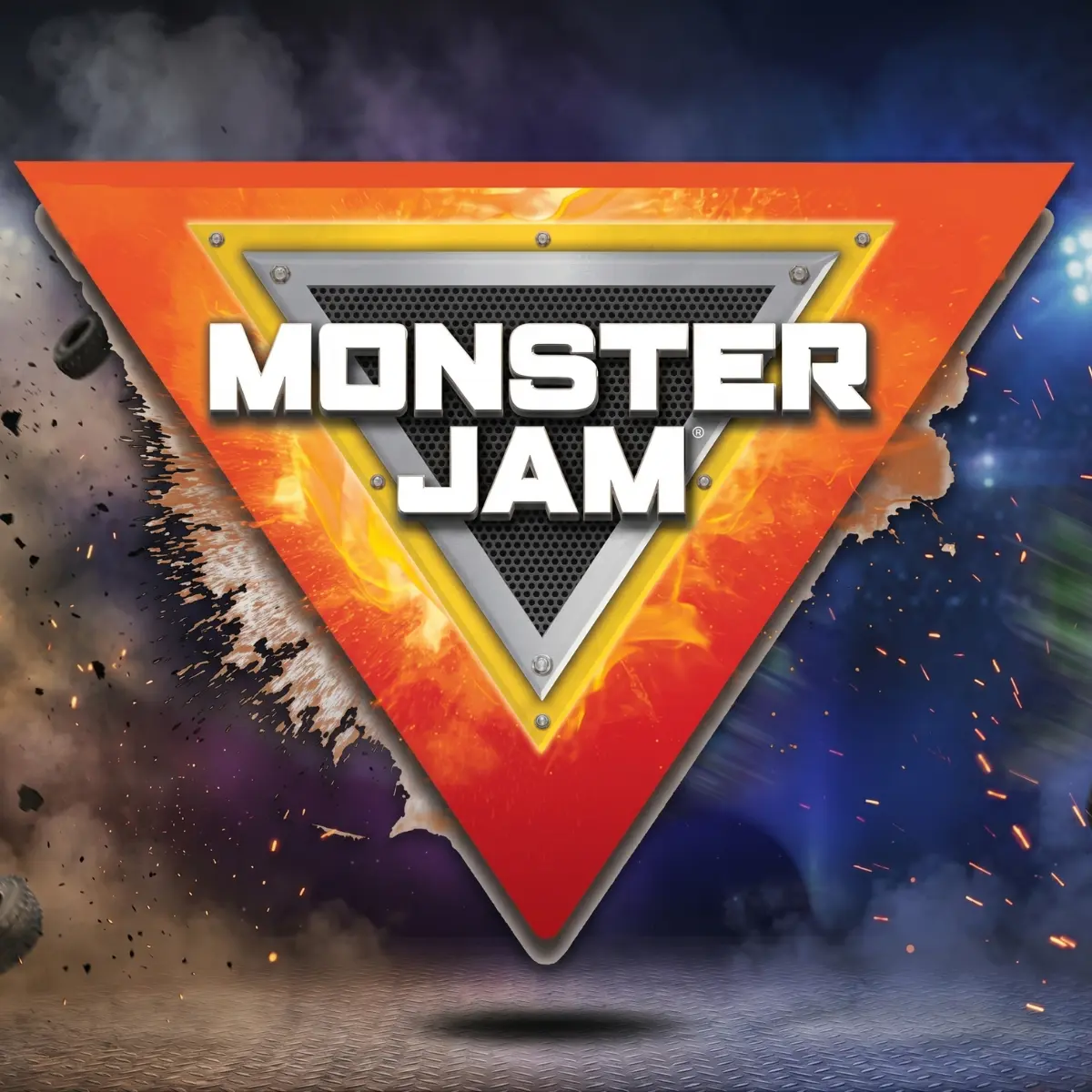 Službeni logo Monster Jam Monster Motor svjetleći El Toro Loco 1:64